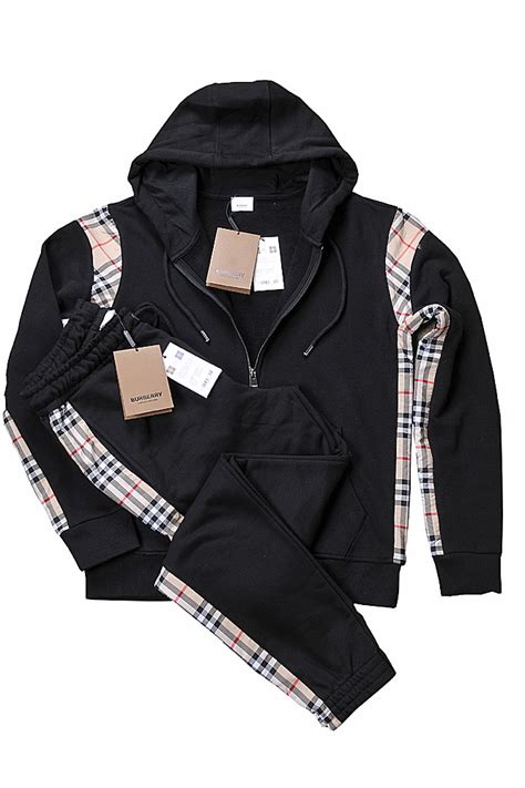 burberry tracksuit men's